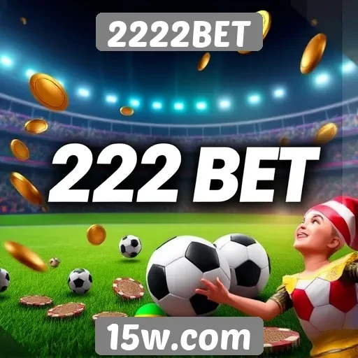 Variedade de jogos disponíveis na plataforma 2222BET